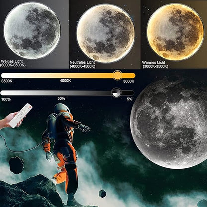 Calming LED Moon Night Lamp