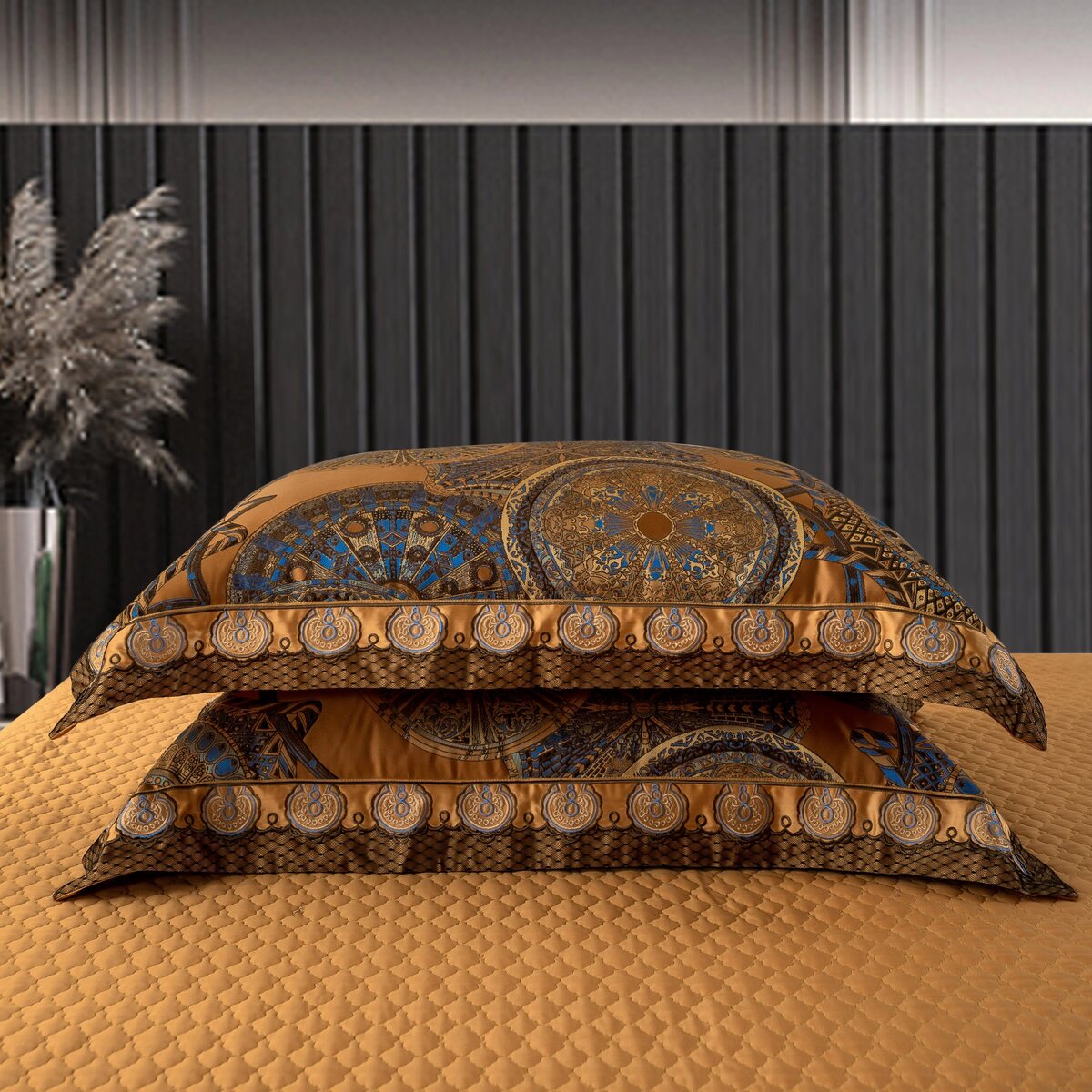 Soft Royal Cotton Bedding Set in Rich Colors