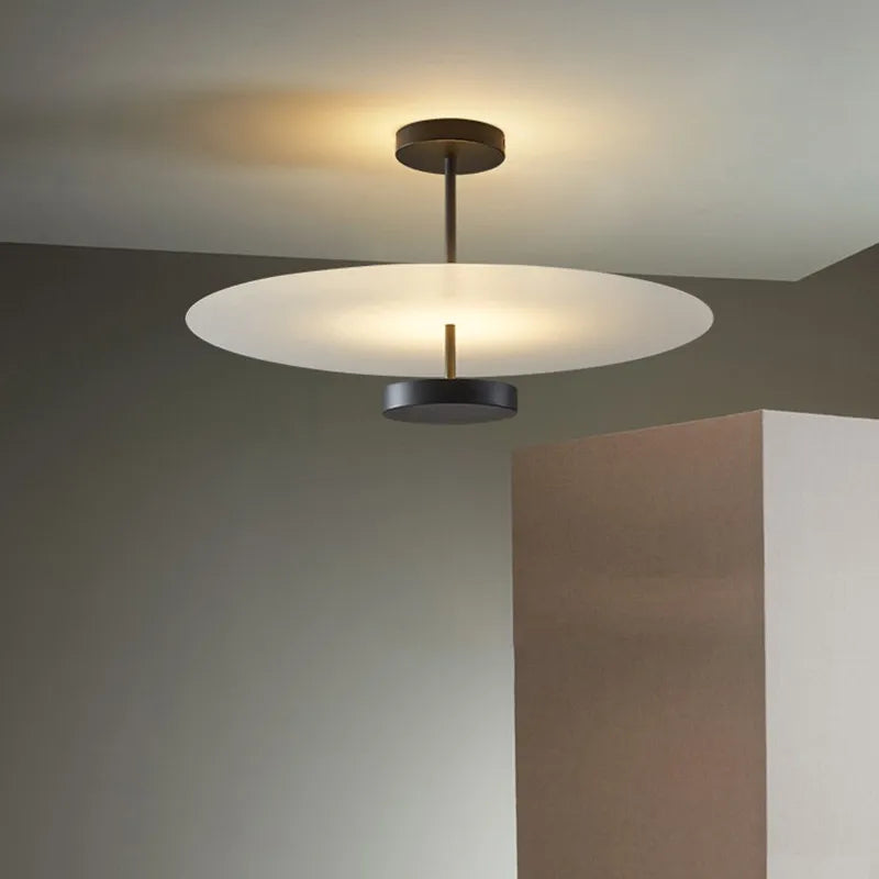 Contemporary LED Ring Pendant Light Fixture - Lusomart