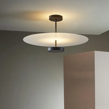 Contemporary LED Ring Pendant Light Fixture - Lusomart