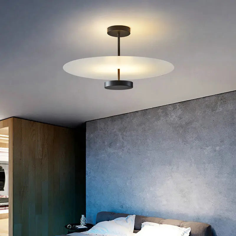 Contemporary LED Ring Pendant Light Fixture