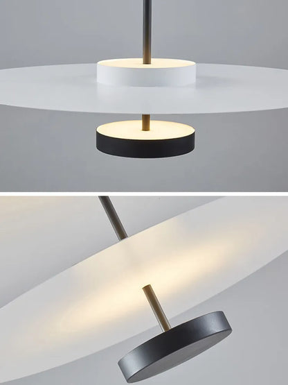 Contemporary LED Ring Pendant Light Fixture