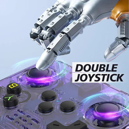 Classic Portable Game Console with HD Display & USB Charge