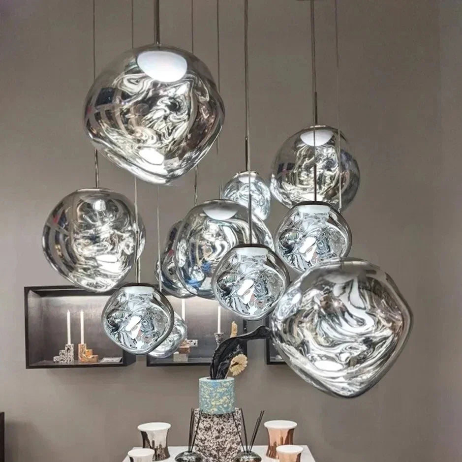Modern Glass Pendant Lighting For Home - Lusomart