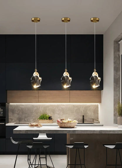 Luxury Crystal LED Pendant Lamp