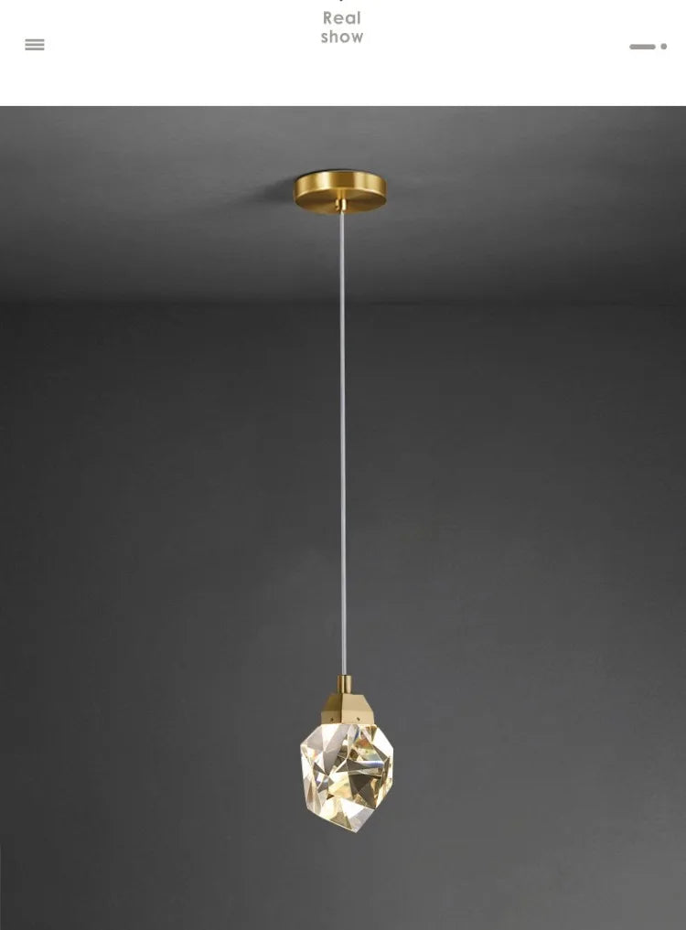 Luxury Crystal LED Pendant Lamp