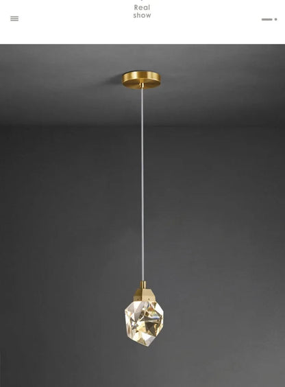 Luxury Crystal LED Pendant Lamp