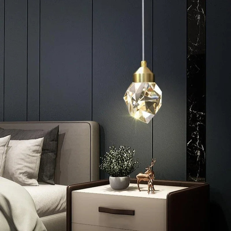 Luxury Crystal LED Pendant Lamp - Lusomart