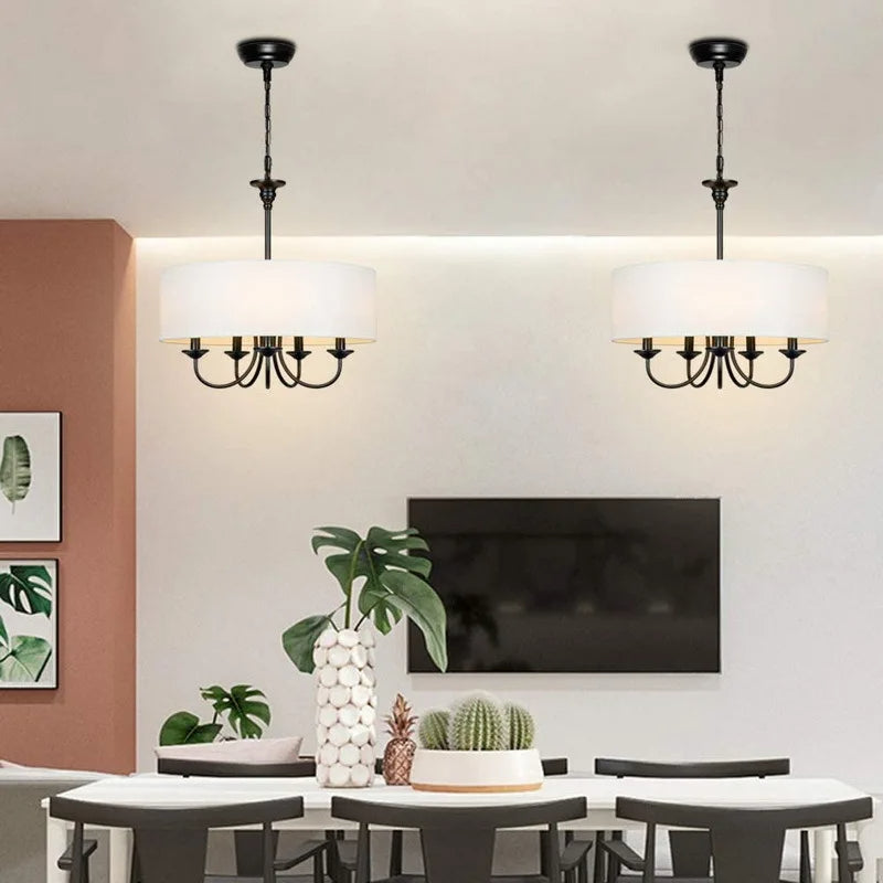 Modern Drum Pendant Lighting