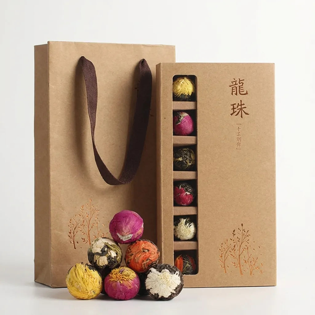 Delicious Floral Pu-erh Tea Balls 18 Pack - Lusomart
