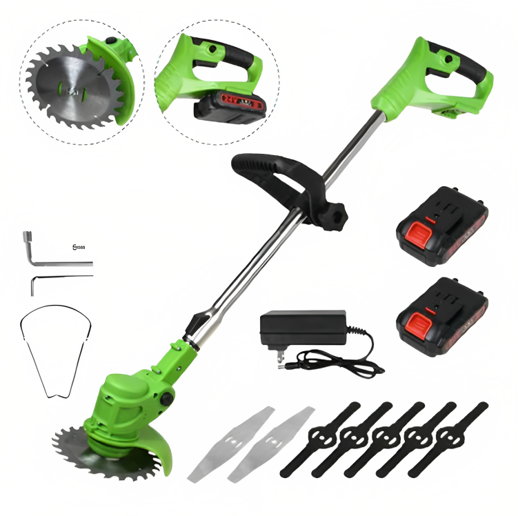 Powerful 24V Cordless Yard Trimmer 18,000 RPM