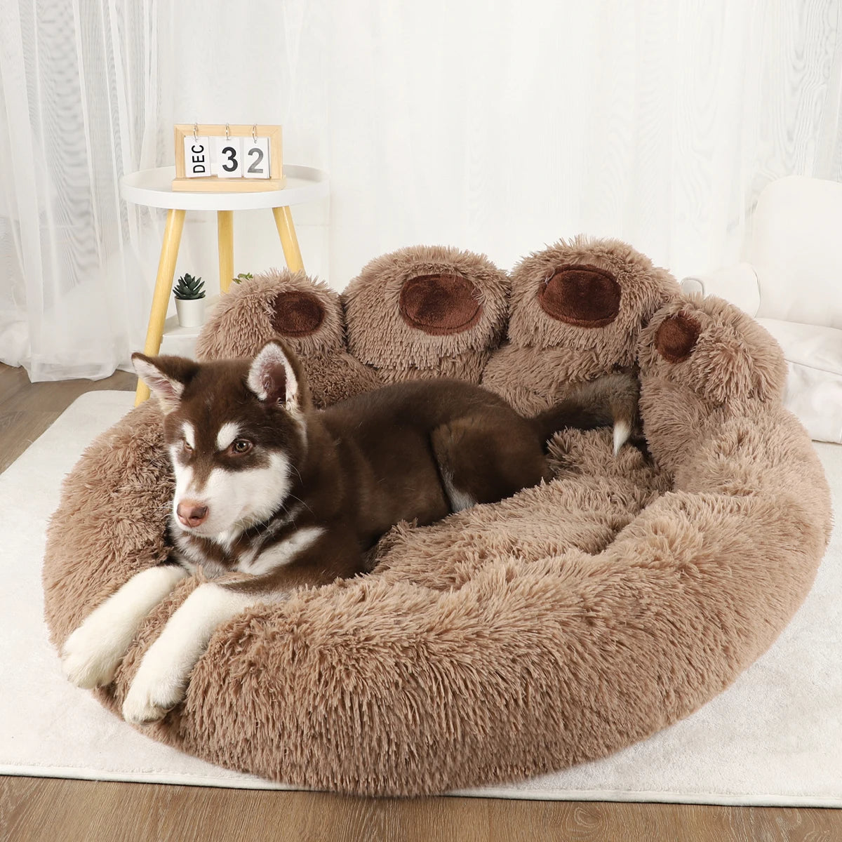 Comfortable Orthopedic Calming Dog Bed for Relaxing Sleep - Lusomart