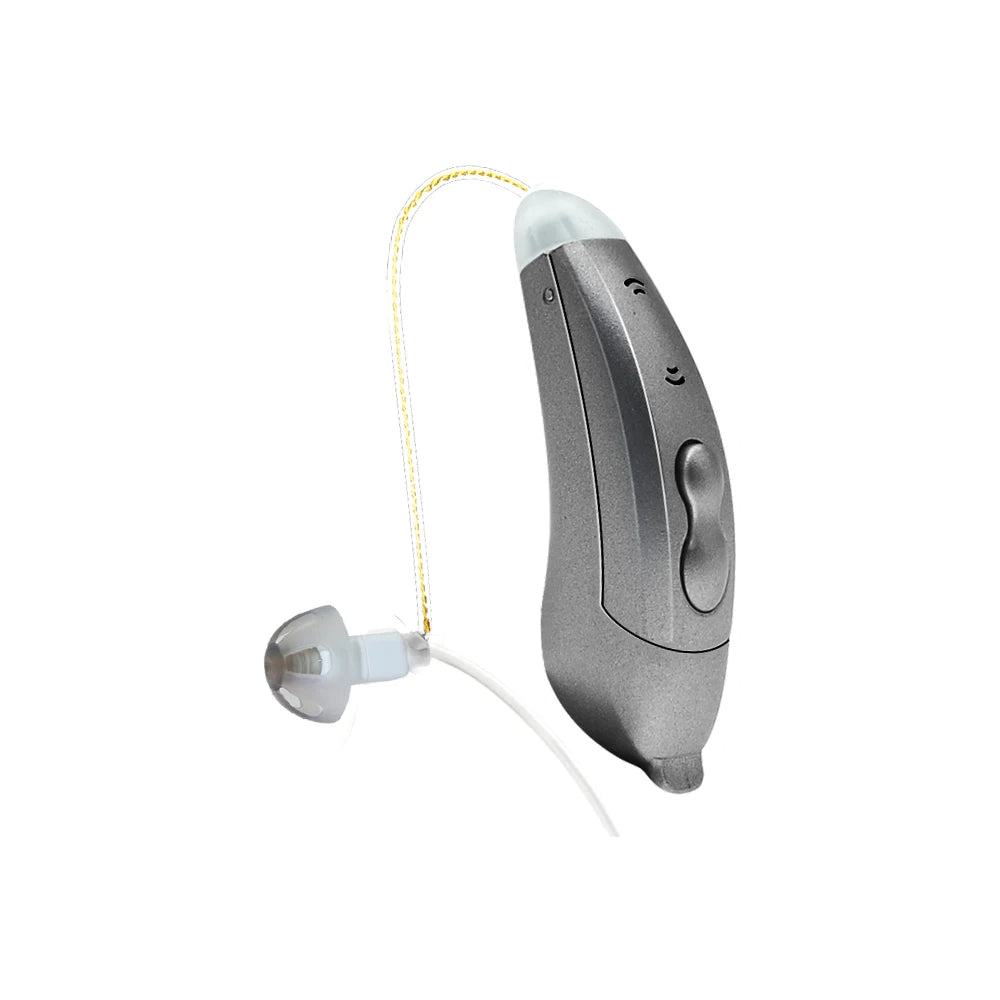 Discreet Behind Ear Hearing Aids With Bluetooth Control