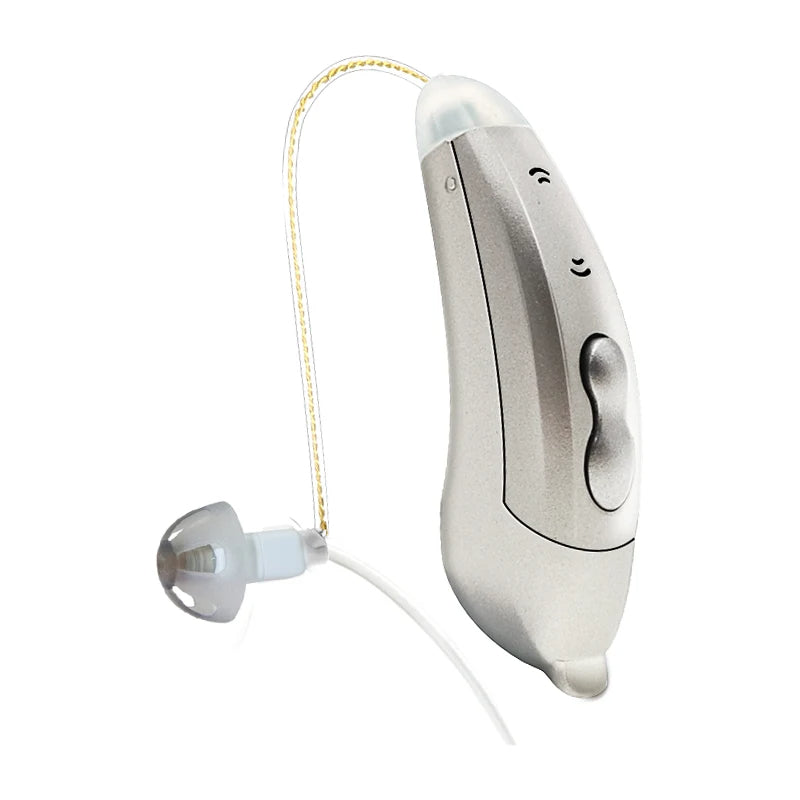 Discreet Behind Ear Hearing Aids With Bluetooth Control