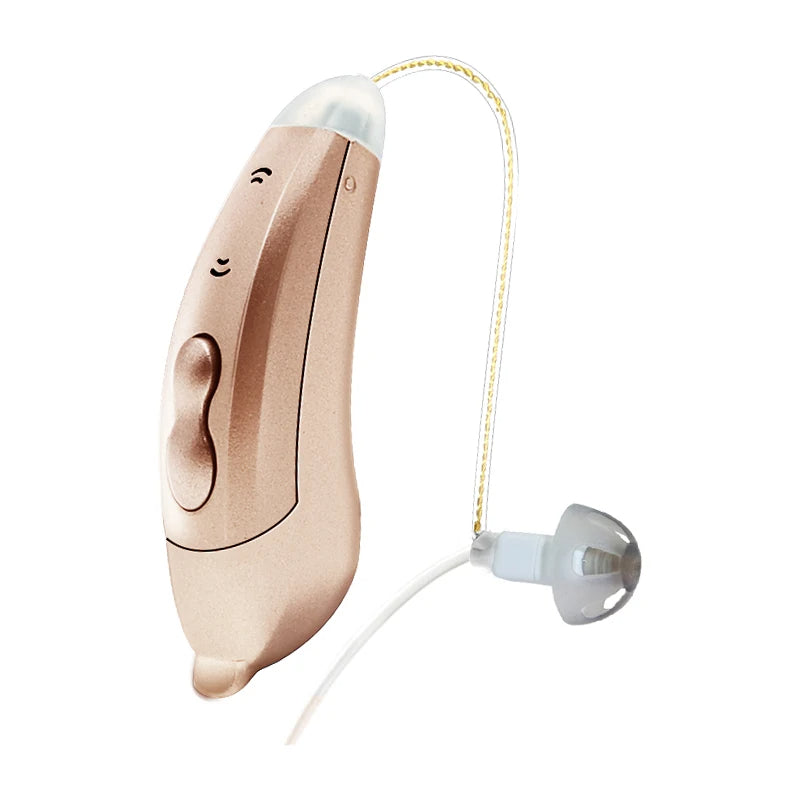 Discreet Behind Ear Hearing Aids With Bluetooth Control