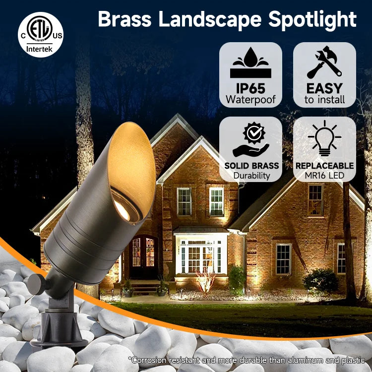 Bright Solar Powered Yard Spot Light