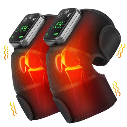 Therapeutic Heated Vibration Knee and Shoulder Support Wrap