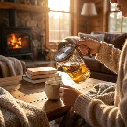 Easy Clean Magnetic Tea Infuser Pot