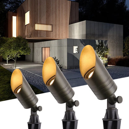 Bright Solar Powered Yard Spot Light