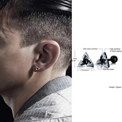 Simple Geometric Drop Earrings for Daily Wear