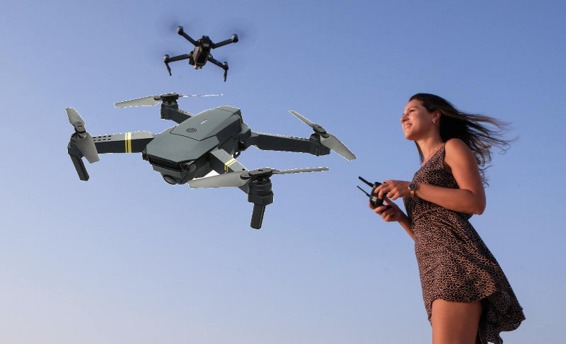 Portable 4K Mini Foldable Drone With Compact Frame