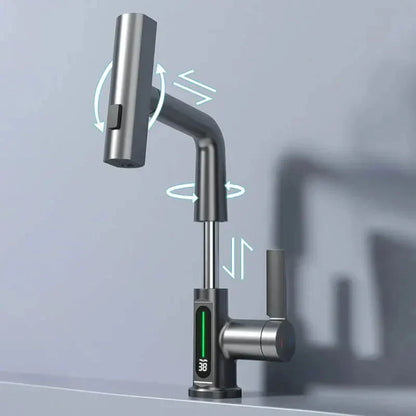 Modern Contemporary Waterfall Sink Faucet