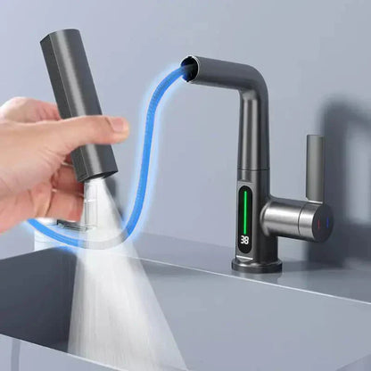 Modern Contemporary Waterfall Sink Faucet