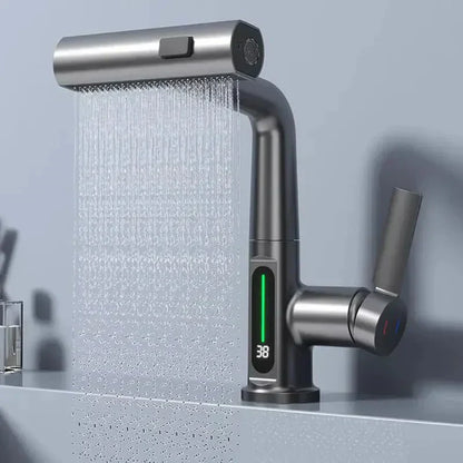 Modern Contemporary Waterfall Sink Faucet - Lusomart
