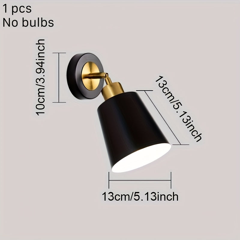 Contemporary Silver Wall Lamp | Dimmable Home Sconce Light