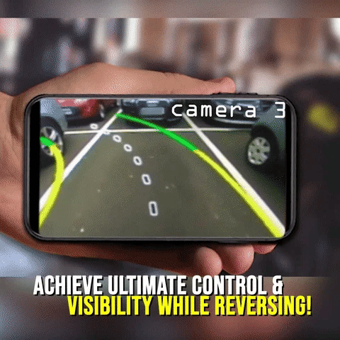 Clear Wireless Rear View Camera for RVs and Trucks