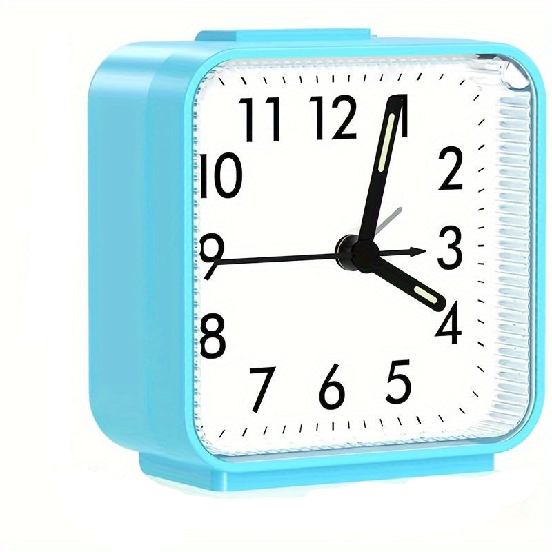 Compact LED Alarm Clock with Soft Nightlight