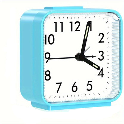 Compact LED Alarm Clock with Soft Nightlight