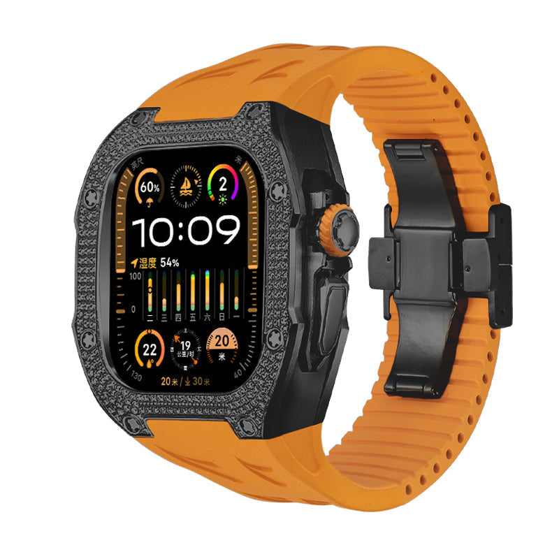 Durable Metal Case Kit for Apple Watch Ultra