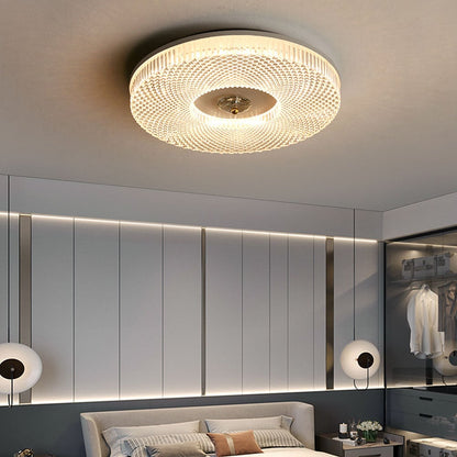Slim Modern LED Ceiling Light in Metal Finish