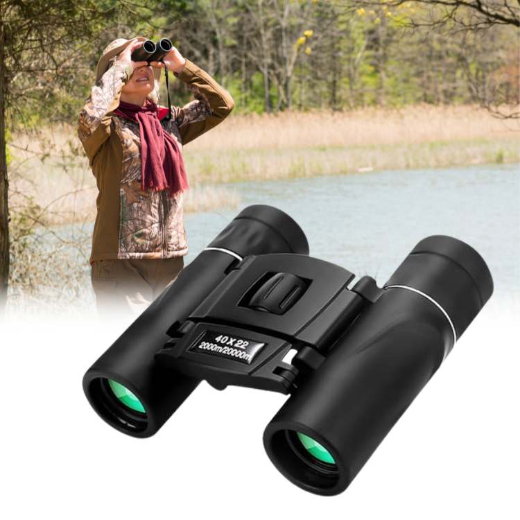 Compact 40x22 HD Binoculars for Bird Watching - Lusomart