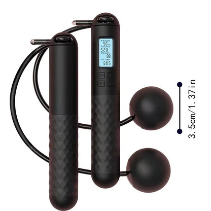 Portable Electronic Jump Rope for Fitness Workout
