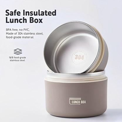 Thermal Insulated Food Container Keeps Lunch Fresh