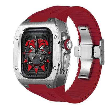 Durable Titanium Case & Soft Rubber Band for AW Ultra