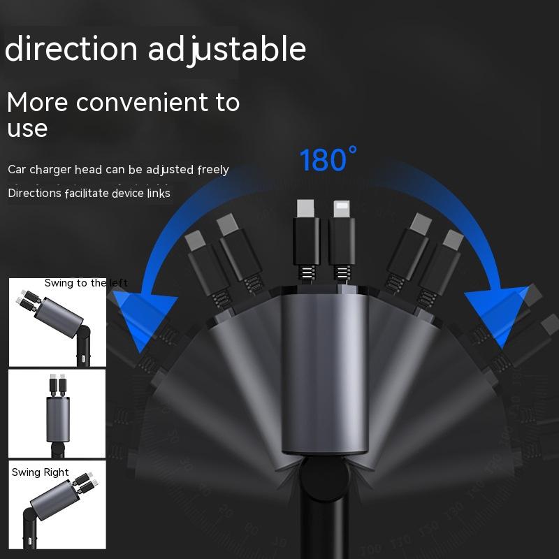 Fast 4-Port USB Car Charger