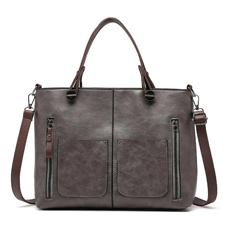 Authentic Leather Nordic Crossbody Bag Handcrafted