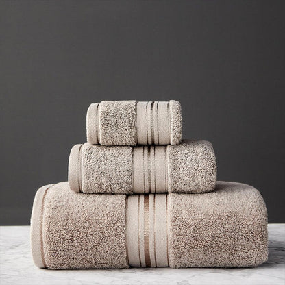 Luxurious Egyptian Cotton Bath Towel Set Super Soft