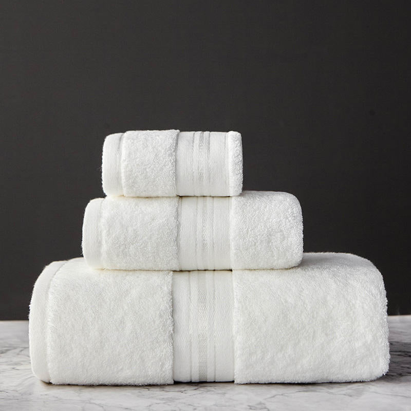 Luxurious Egyptian Cotton Bath Towel Set Super Soft