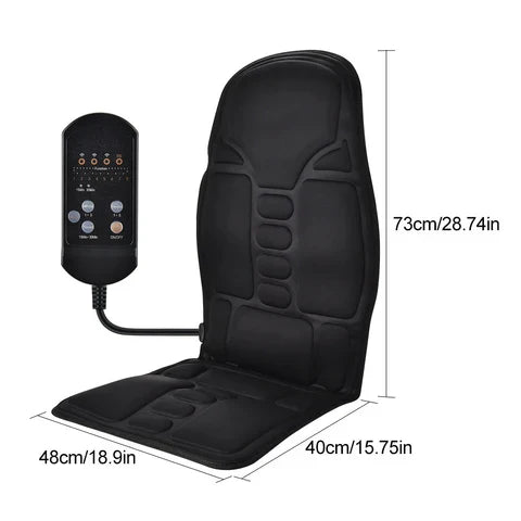 Heated Massage Back Support Cushion