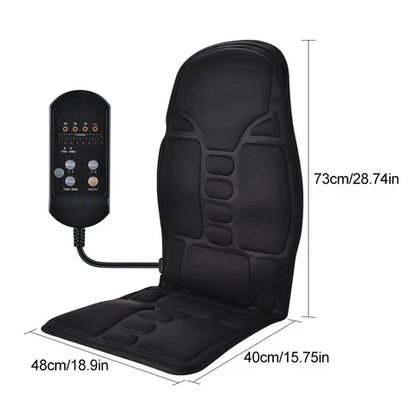 Heated Massage Back Support Cushion
