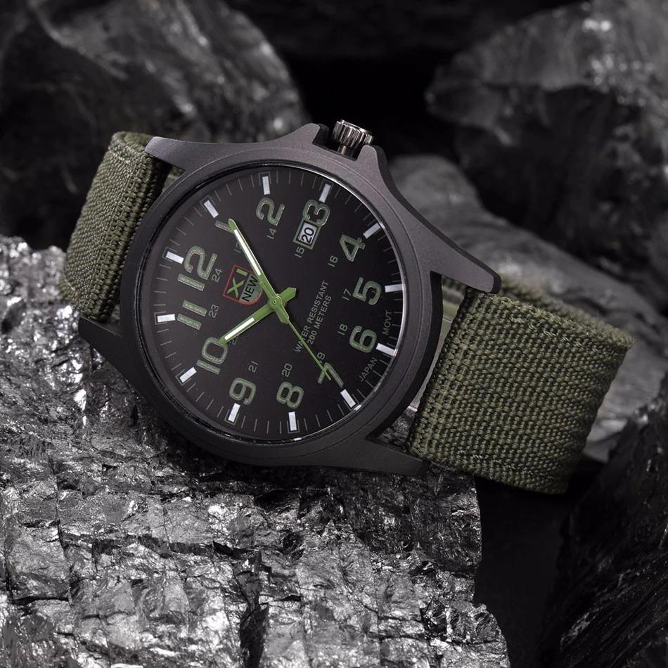 Rugged Waterproof Outdoor Sports Watch