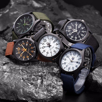 Rugged Waterproof Outdoor Sports Watch