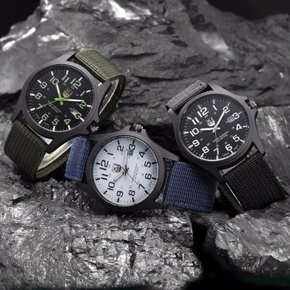 Rugged Waterproof Outdoor Sports Watch