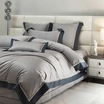 Luxury Duvet Cover Set - 1000 Thread Count Soft Cotton