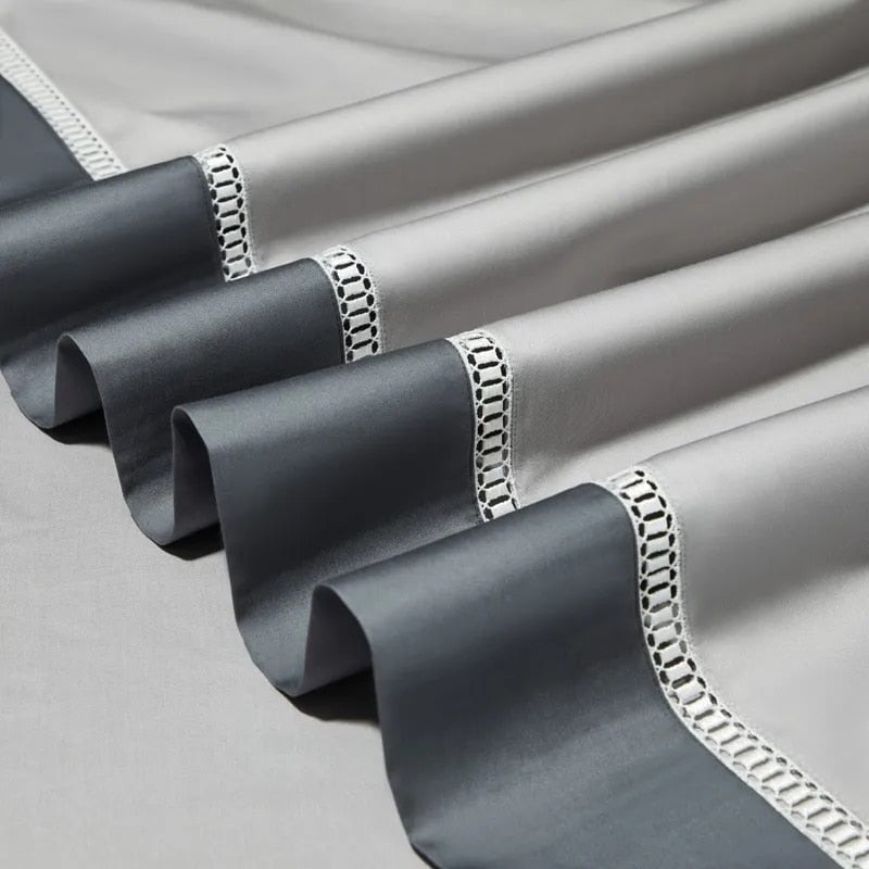 Luxury Duvet Cover Set - 1000 Thread Count Soft Cotton