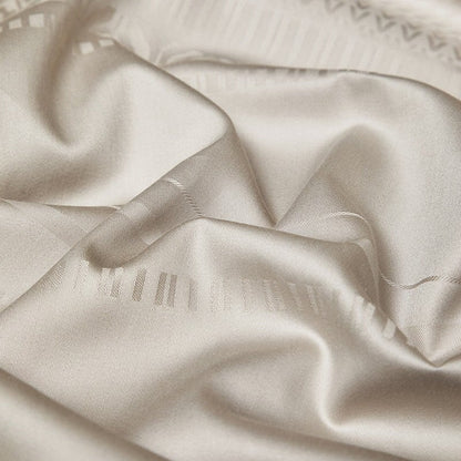 Soft Beige Egyptian Cotton Duvet Cover Set